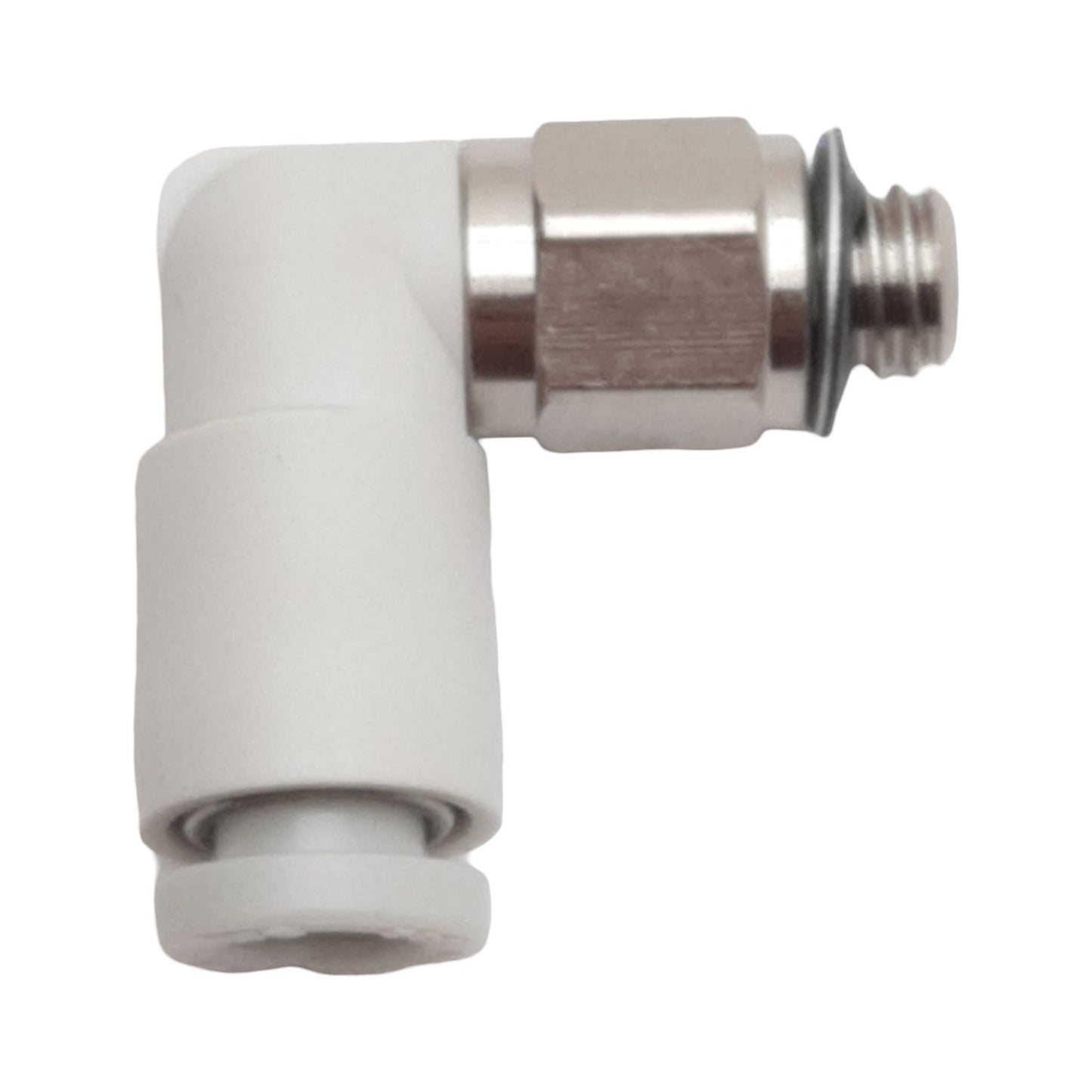 New Lot of 10 SMC KQ2L04-M5N Elbow Fitting, ø4mm One-Touch Tube x M5 Male, 1MPa