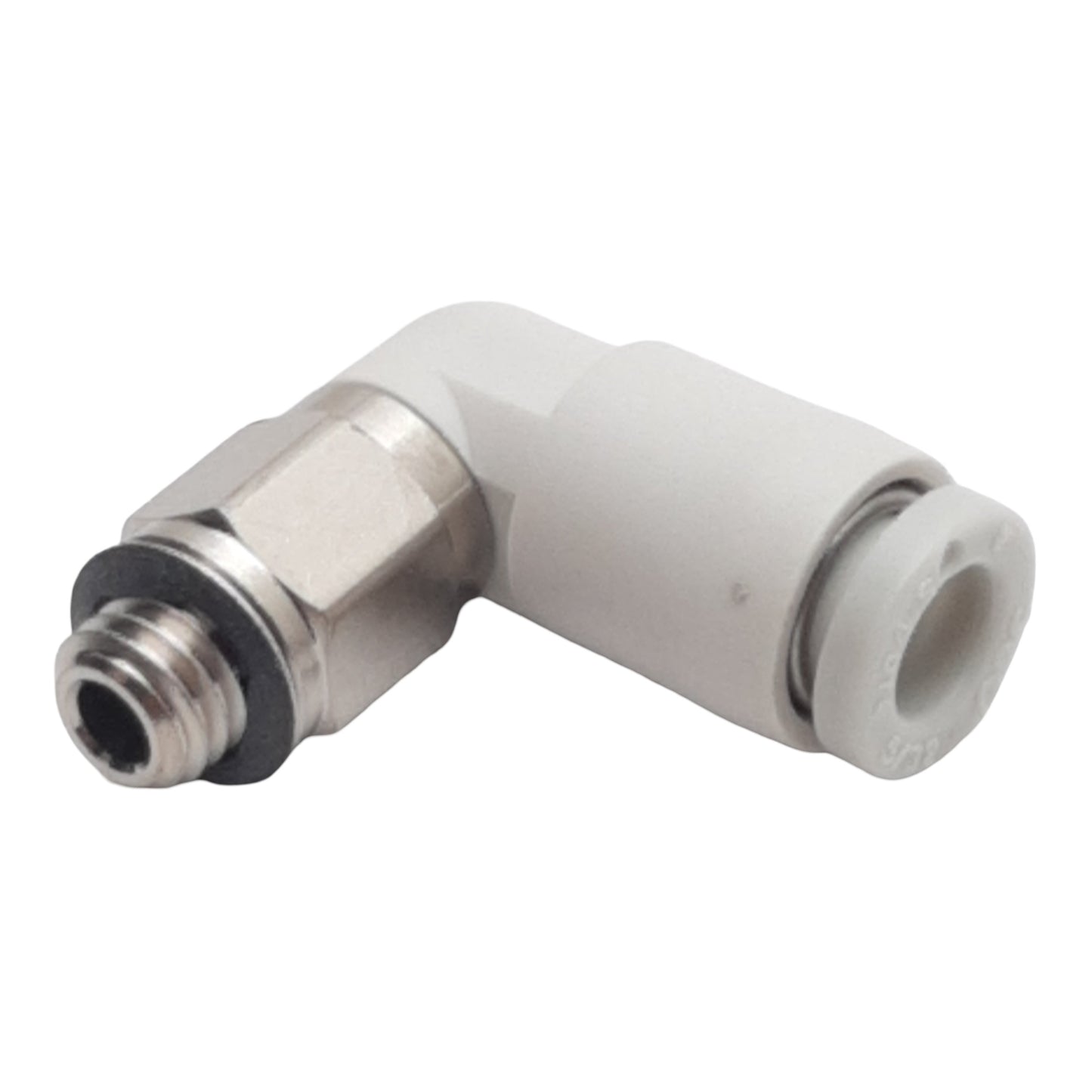 New Lot of 10 SMC KQ2L04-M5N Elbow Fitting, ø4mm One-Touch Tube x M5 Male, 1MPa