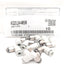 New Lot of 10 SMC KQ2L04-M5N Elbow Fitting, ø4mm One-Touch Tube x M5 Male, 1MPa