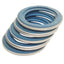 Used Lot of 5 Thomas & Betts 5304 Seal Washer 1-3/4in Outer, 15/16in Inner, 1in
