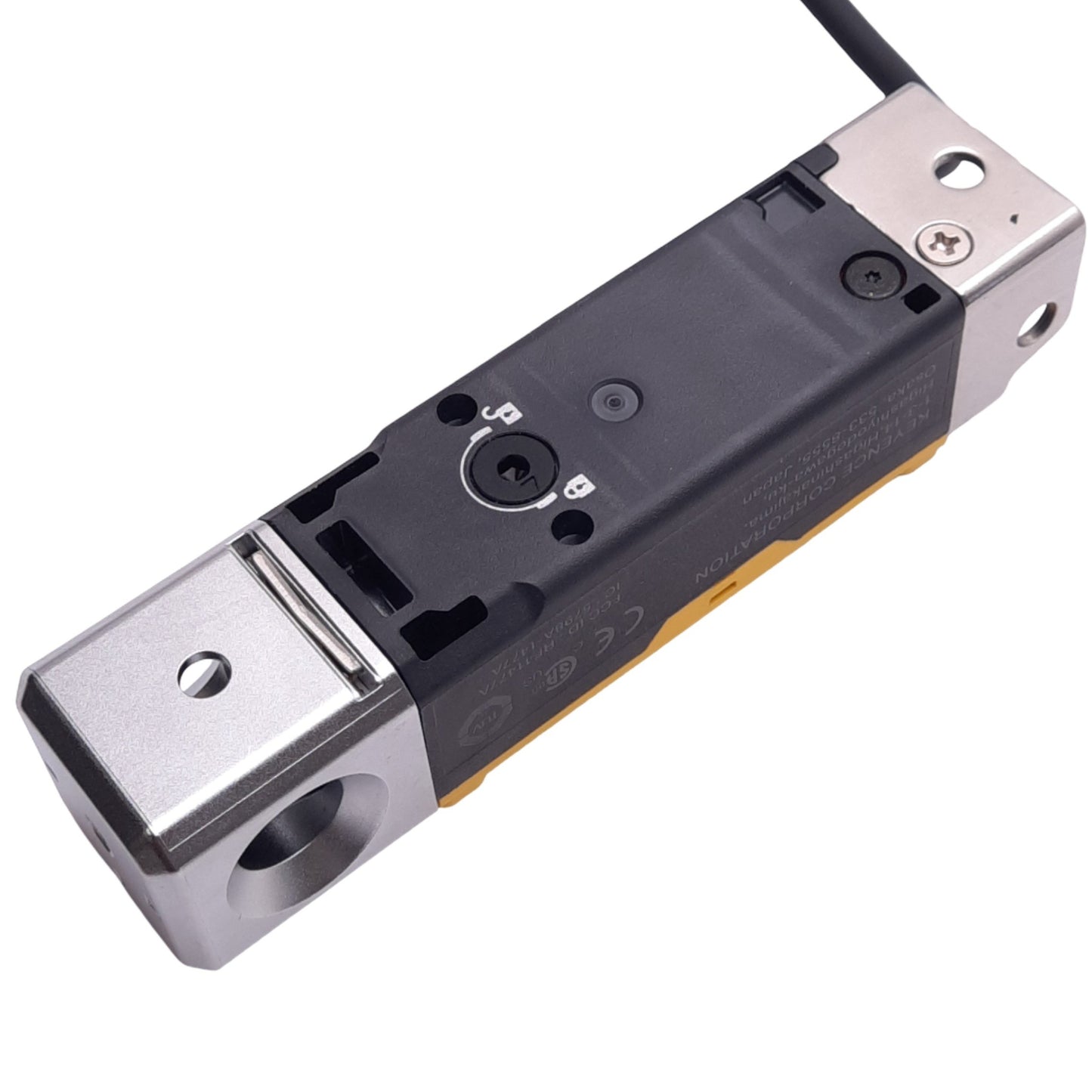 New Keyence GS-71P5 Safety Interlock Switch, PNP Out 150mA, 2000N, 24VDC, 5m Cable