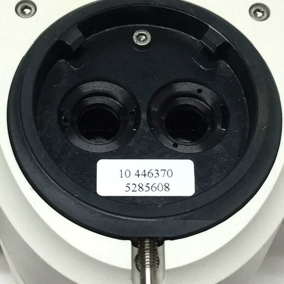 Used Leica 10446370 MZ12.5 Stereo Microscope Body Optics Carrier 0.8X to 10X Zoom Mag