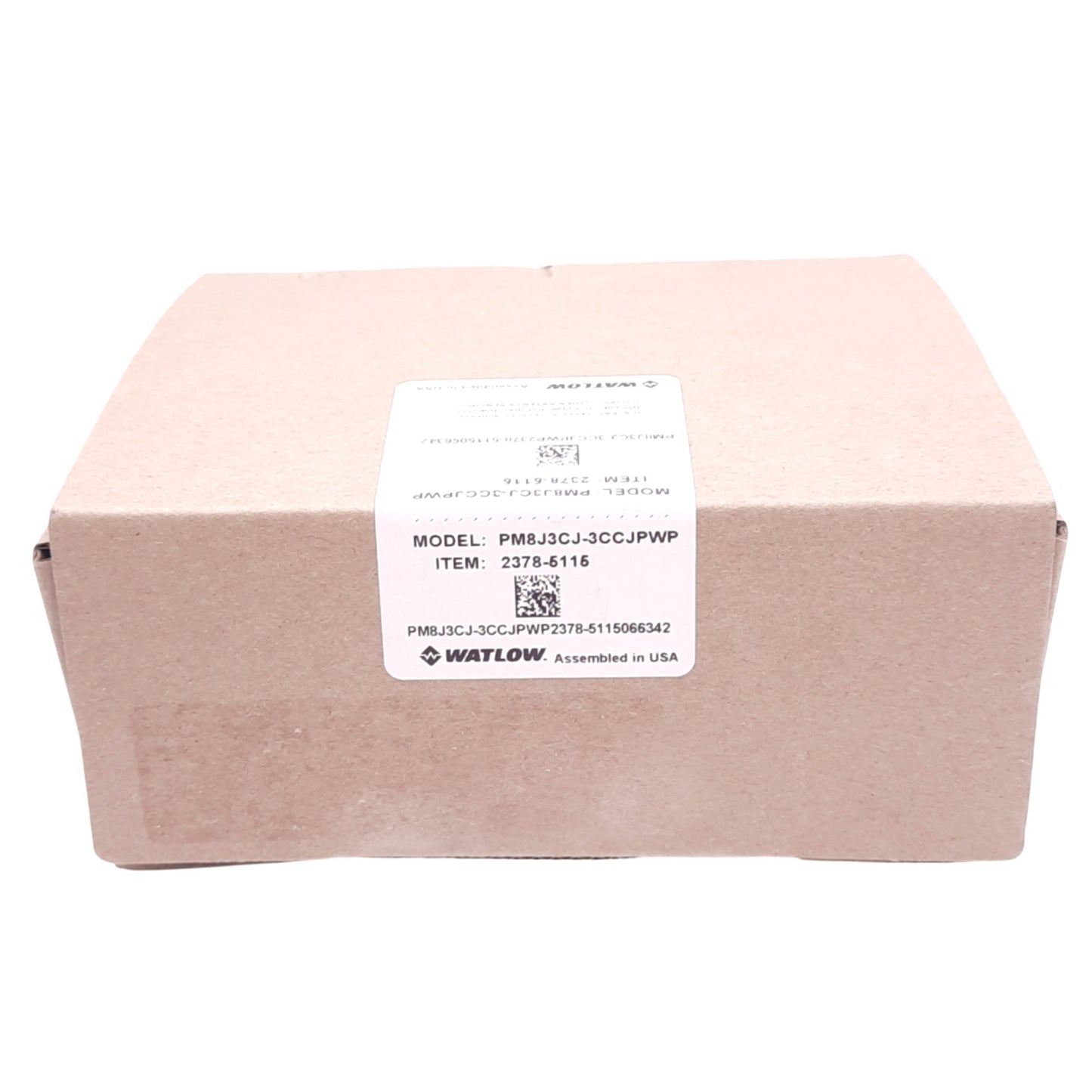 New Watlow PM8J3CJ-3CCJPWP PM Plus PID Controller w/ LCD Display, 24V, 1/8 DIN Panel