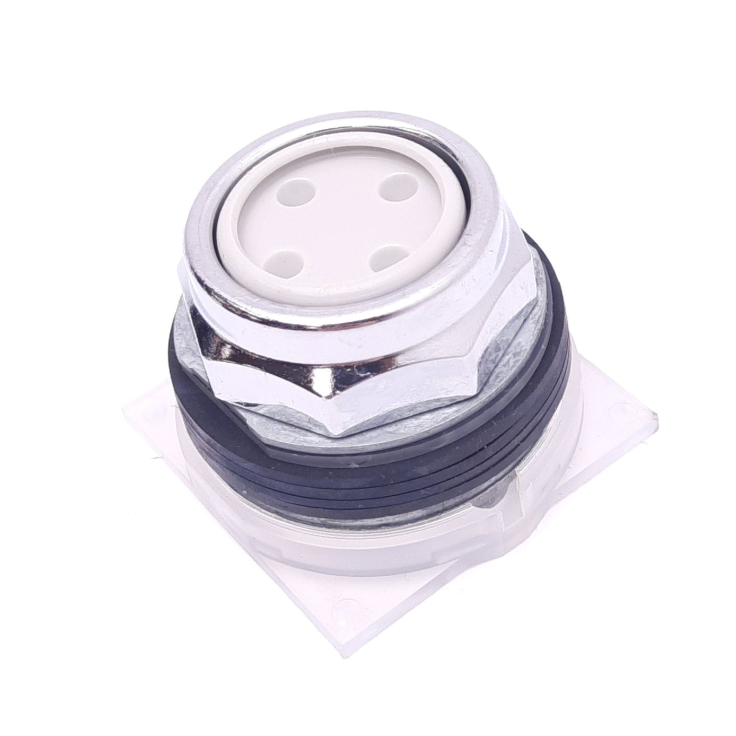 New Square D 9001KR1U Flush Push Button Momentary Switch w/ Guard, ø30mm Mounting