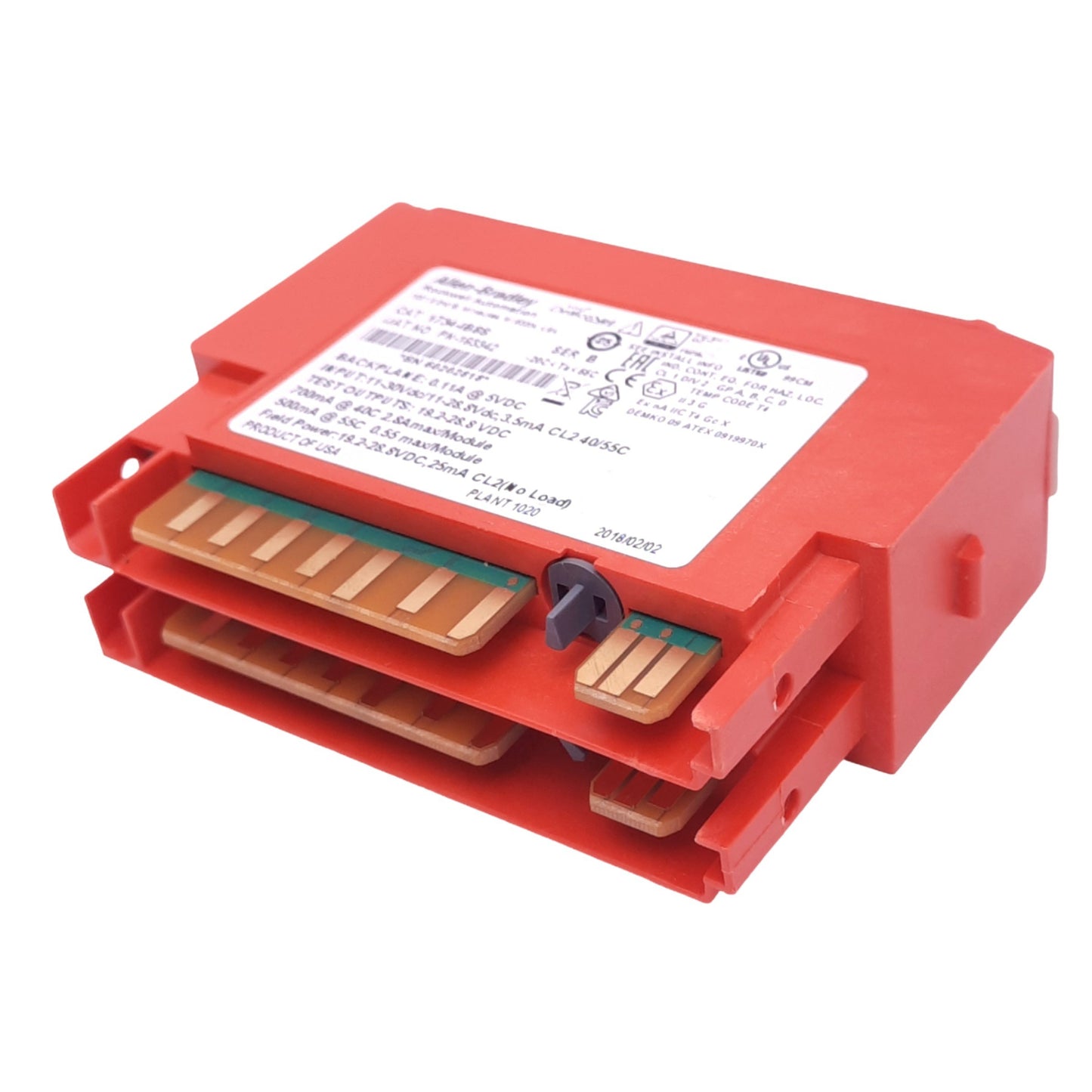 Used Allen Bradley 1734-IB8S POINT I/O Guard Input Module, 8-Input, Sinking, 24VDC