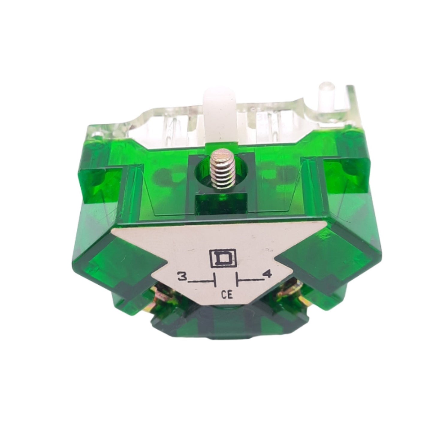 New Square D 9001KA2 Contact Block for 30mm Button, 1 Normally Open, 600V 10A Max