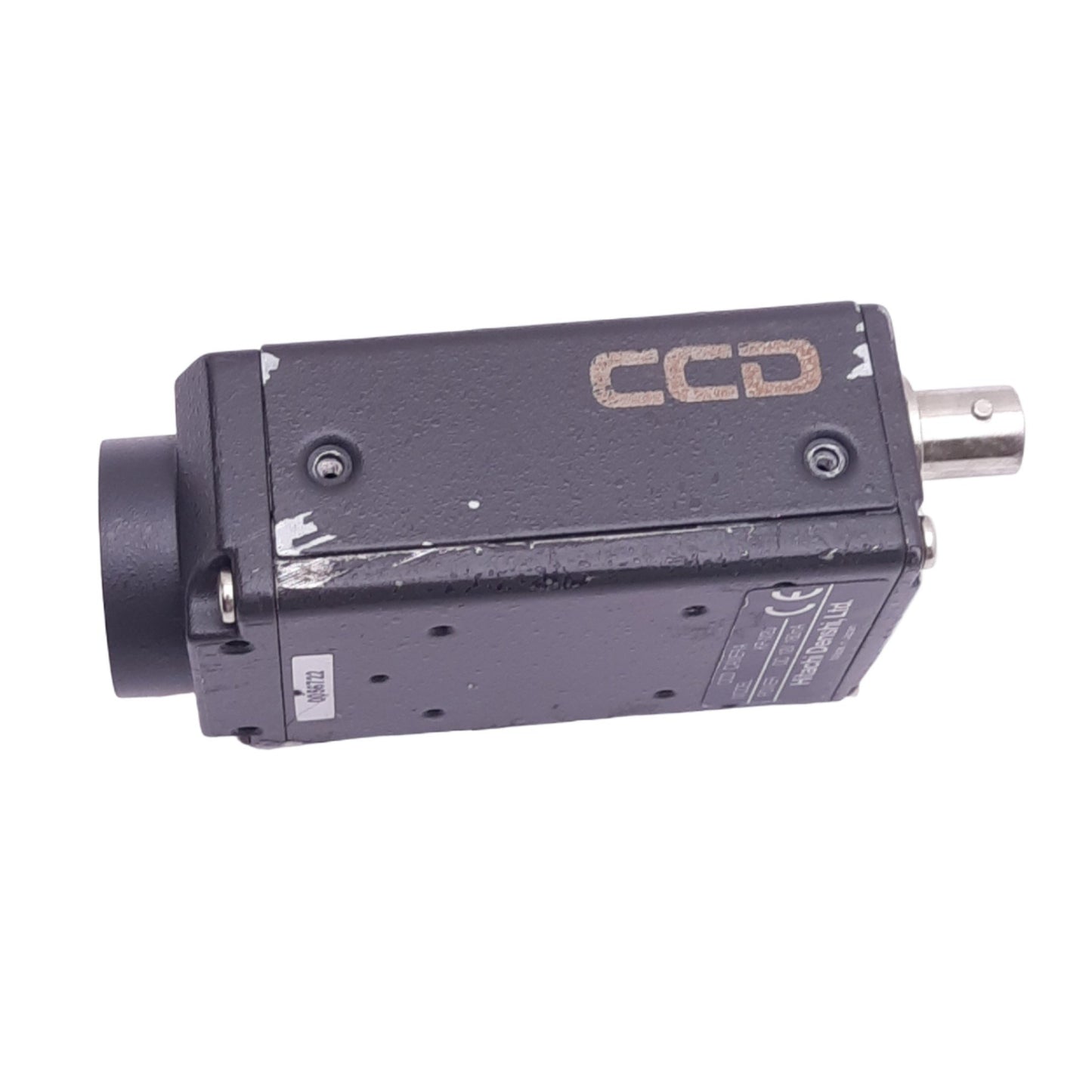 Used Hitachi KP-M2U CCD Camera, 1/2in CCD, 570 Lines, BNC Out, 12VDC, C-Mount
