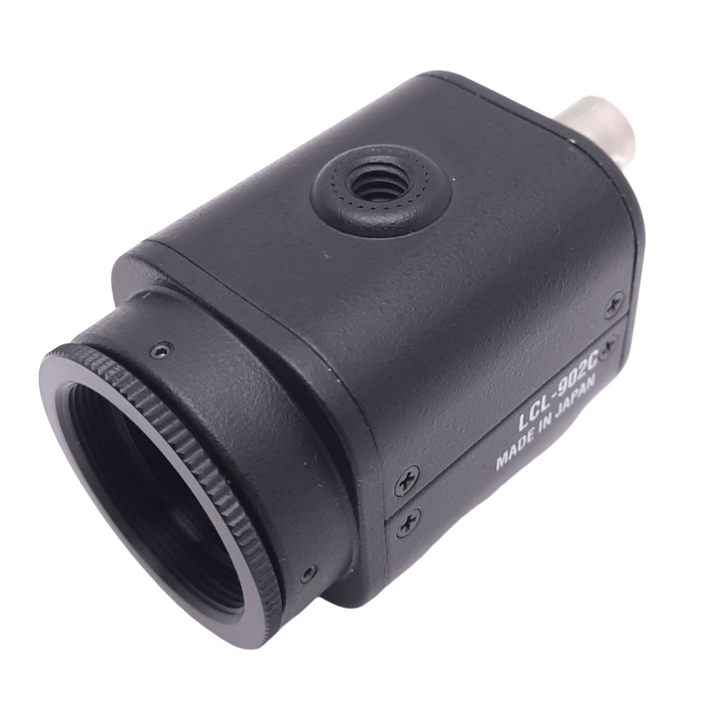 Used Watec LCL-902C CCTV Box Camera, 1/2in CCD, 570 Lines, BNC Out, 12VDC, C-Mount