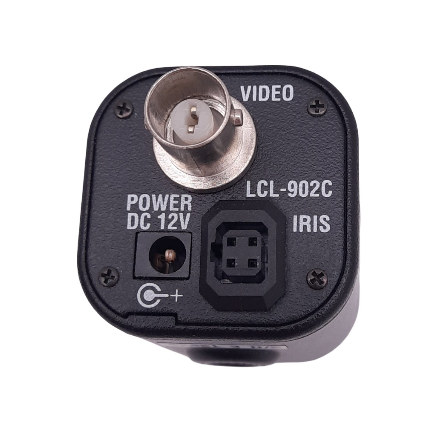 Used Watec LCL-902C CCTV Box Camera, 1/2in CCD, 570 Lines, BNC Out, 12VDC, C-Mount