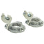 Used Lot of 2 Thomas & Betts L050GRL Grounding Locknut #10, 1/2 Trade Size, ø1-1/2in