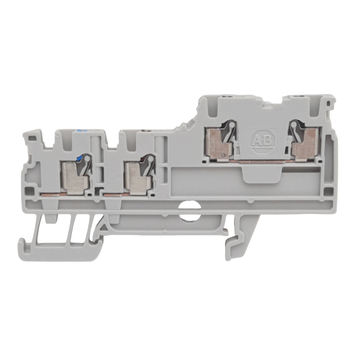 New Lot of 5 Allen Bradley 1492-PS2-3 Terminal Block, 4-Pole, 13A 150VAC/VDC, 3.5mm