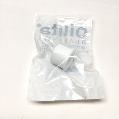 New Oilite VF-1620-08B PTFE Flanged Sleeve Bearing Ø1" Bore, Ø1-1/4" OD, 1" Long