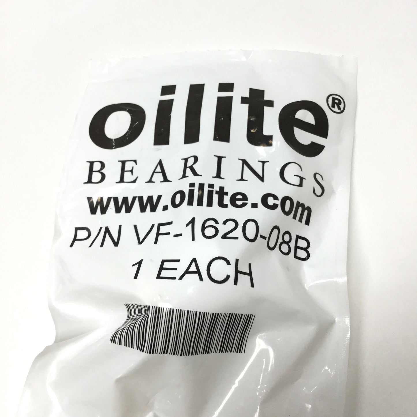 New Oilite VF-1620-08B PTFE Flanged Sleeve Bearing Ø1" Bore, Ø1-1/4" OD, 1" Long