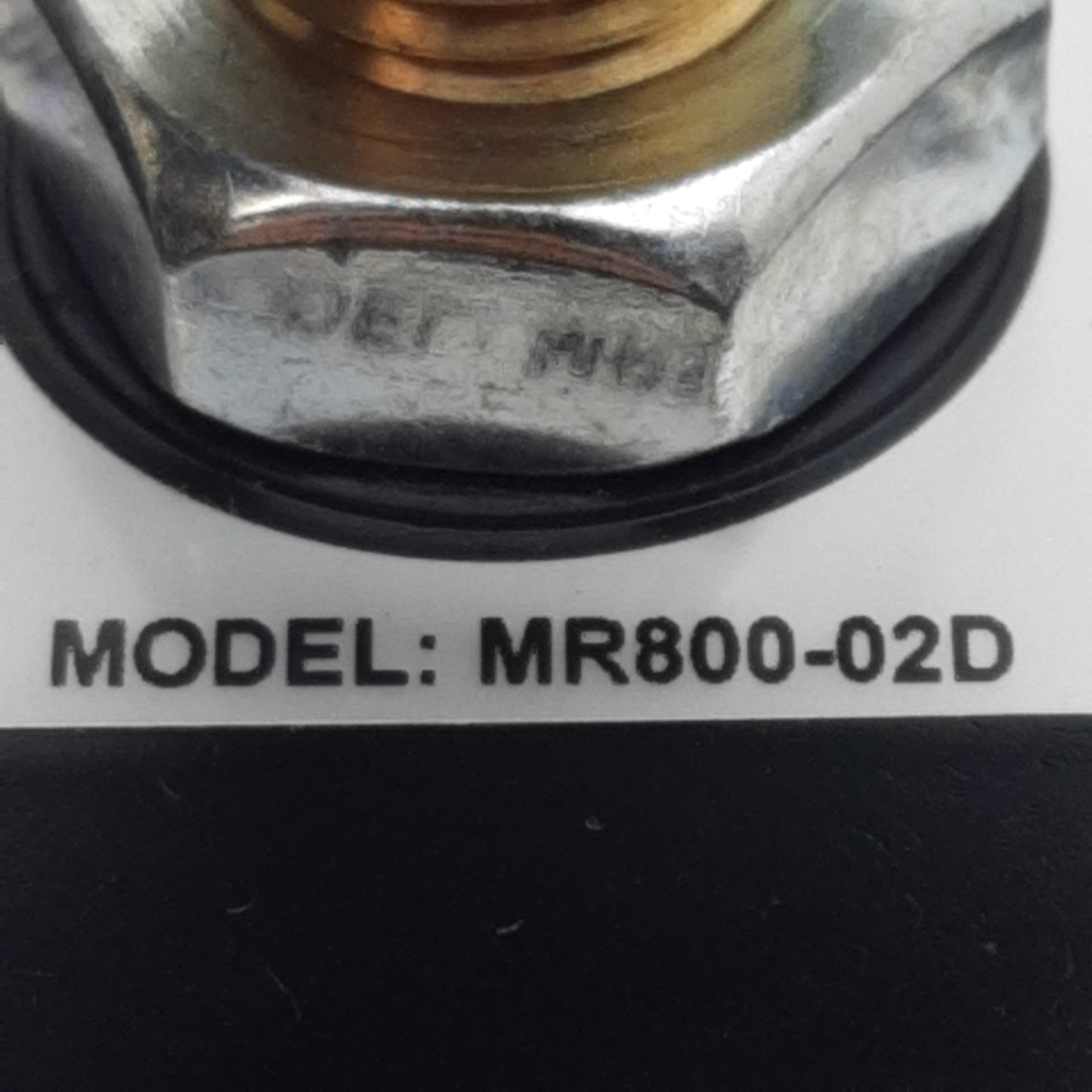 Used Numatics MR800-02D Pneumatic Regulator, 1/4in NPT, 2-40psig, 14scfm