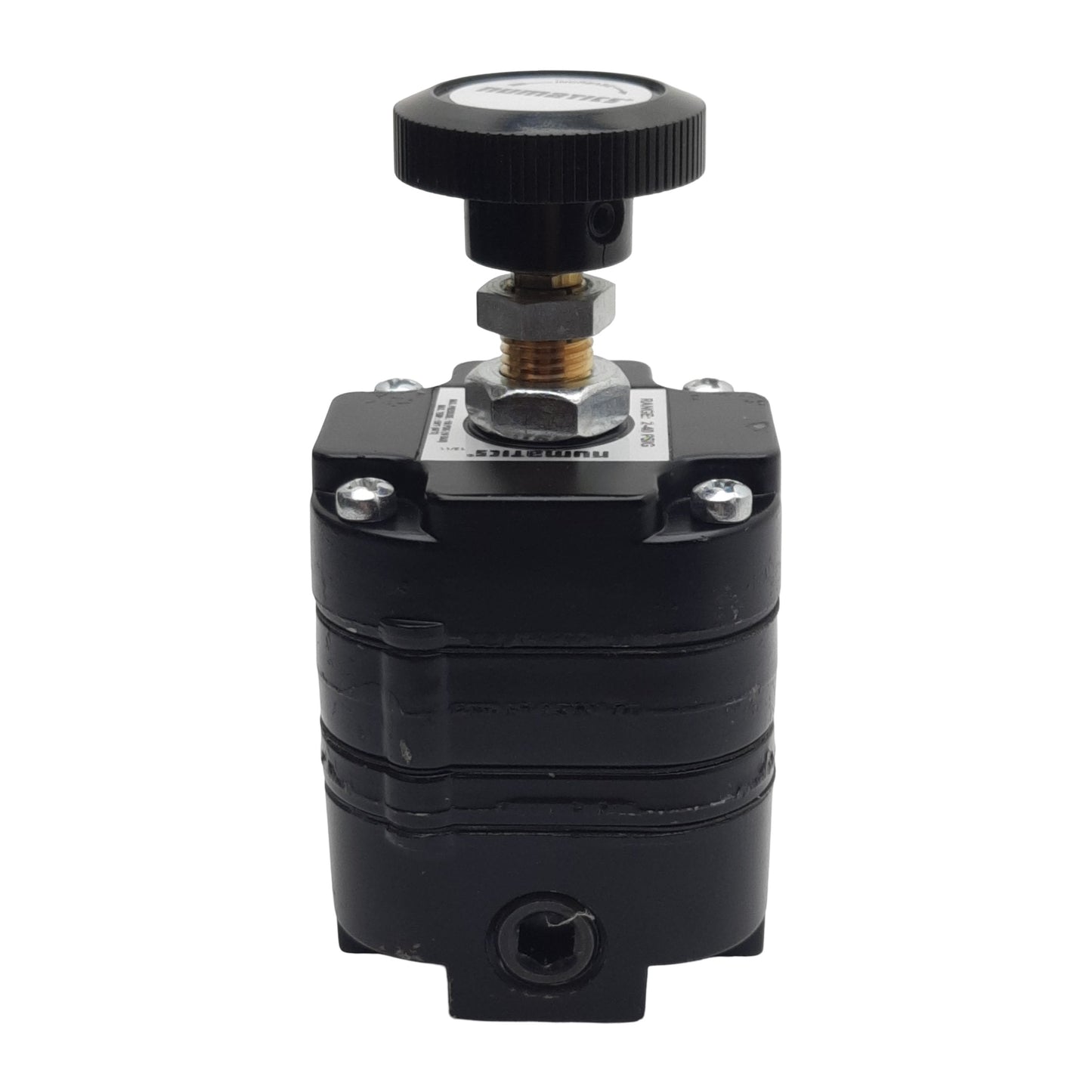 Used Numatics MR800-02D Pneumatic Regulator, 1/4in NPT, 2-40psig, 14scfm