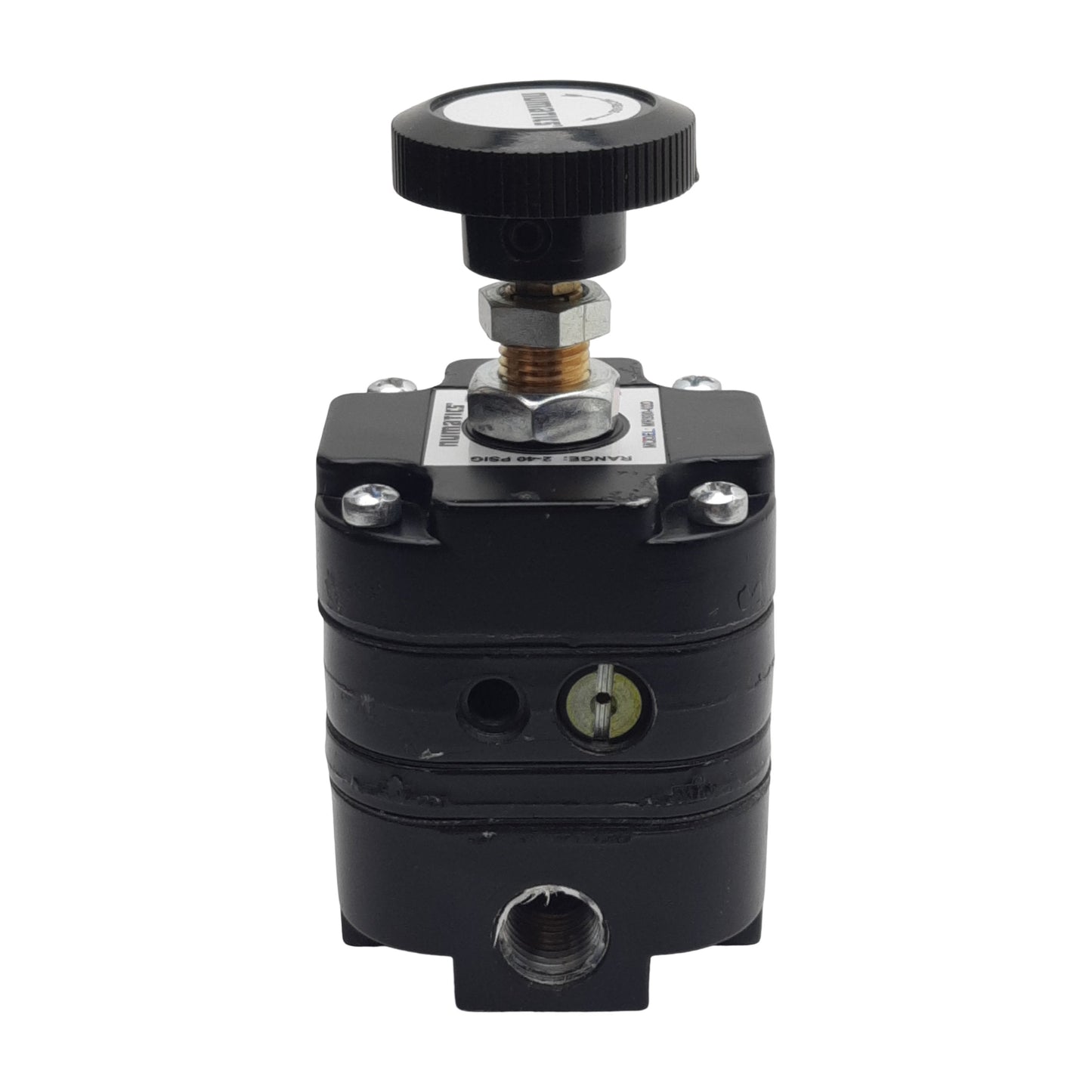 Used Numatics MR800-02D Pneumatic Regulator, 1/4in NPT, 2-40psig, 14scfm