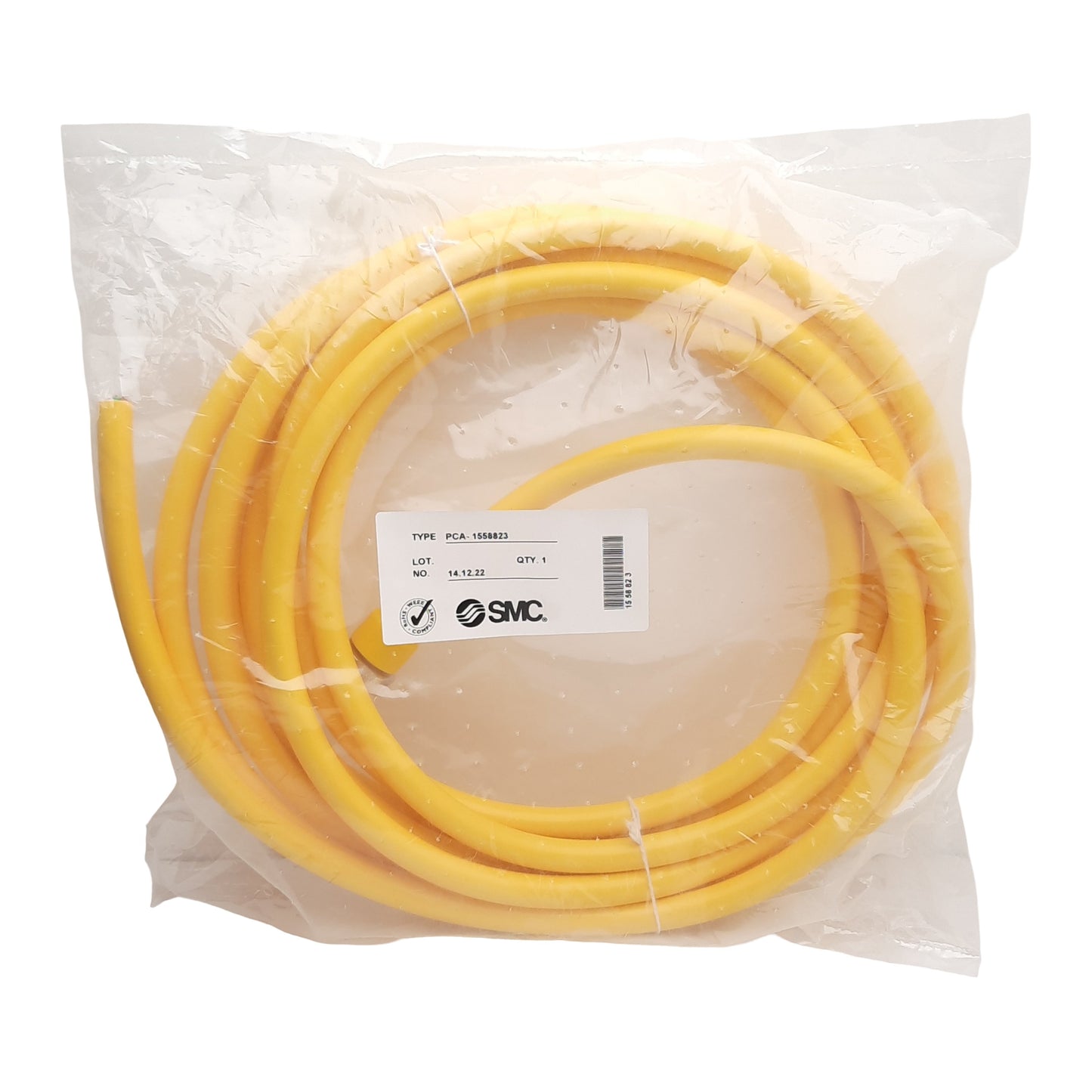 New SMC PCA-1558823 Cordset, 7/8in Connector 5-Pin Female to Flying Leads, 6m