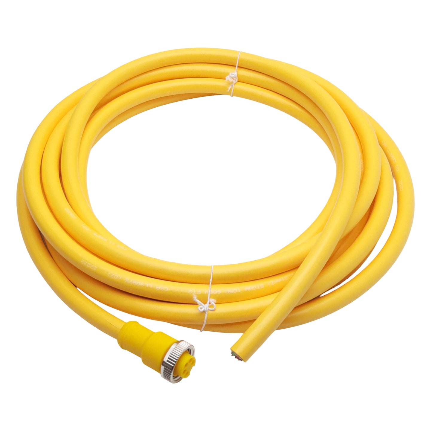 New SMC PCA-1558823 Cordset, 7/8in Connector 5-Pin Female to Flying Leads, 6m