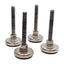 Used Lot of 4 Padded Machine Leveling Feet, 5/8"-11 Thread, 5.5" Stem, 2-13/16" Base