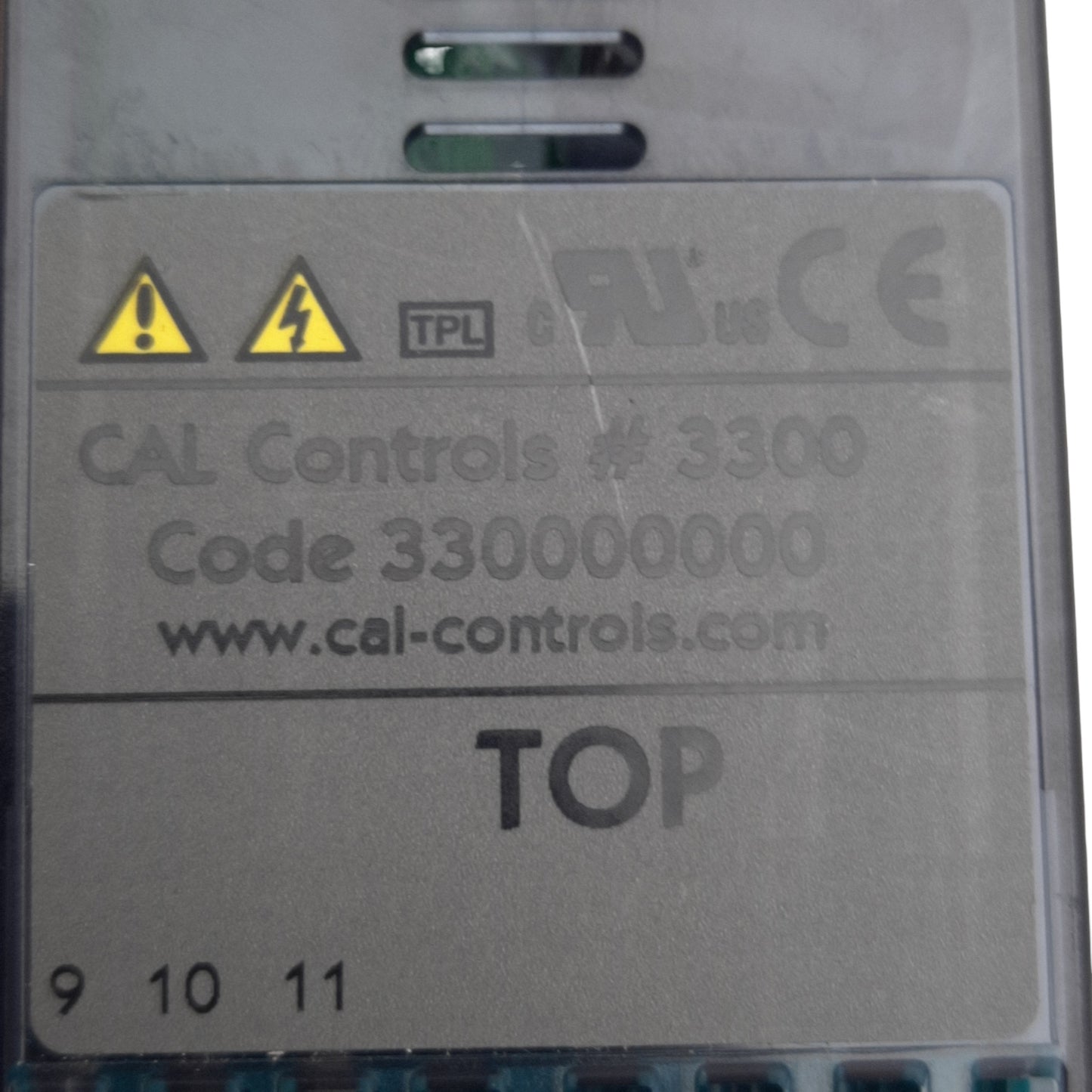 Used CAL Controls 330000000 Temperature Controller PID, 1/32 DIN, TC, RTD, 100-240V