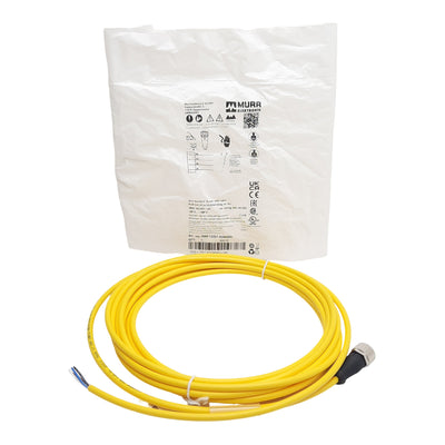 New Murrelektronik 7000-12221-0340500 Cordset 5-Pin M12 Female to Leads 4A 250VAC 5m