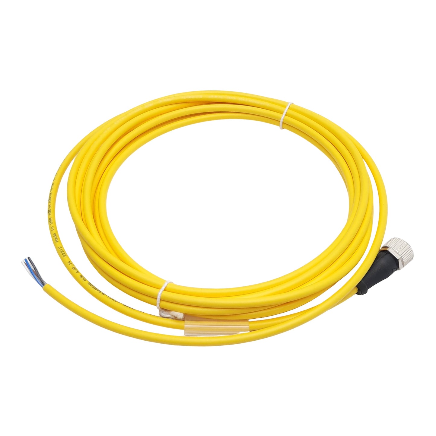 New Murrelektronik 7000-12221-0340500 Cordset 5-Pin M12 Female to Leads 4A 250VAC 5m