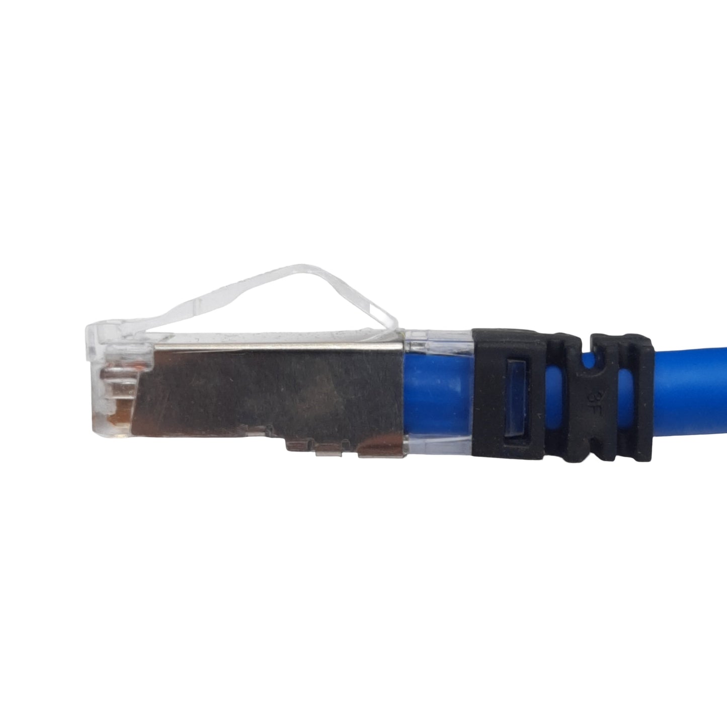 New Panduit STP6X4BU TX6A S/FTP Network Cable, RJ45 to RJ45 Male, 10Gig, 4ft