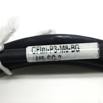 New – Open box Igus MAT90410324 Chainflex Linking Sensor Cable 3-Pin M8, Male to Female, 2m