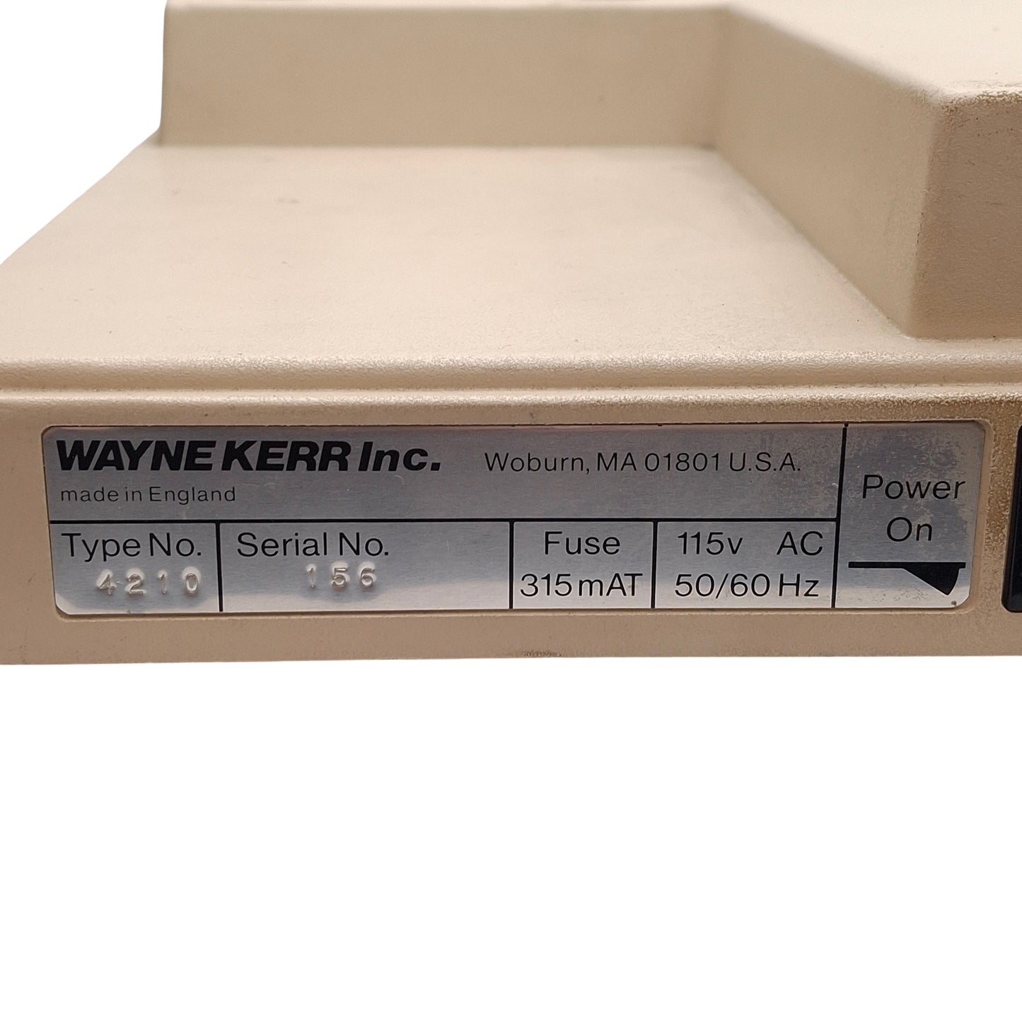 Used Wayne Kerr 4210 Automatic LCR Meter, 0-1MΩ, 0-1600µF, 0-800H, IEEE-488, 115VAC