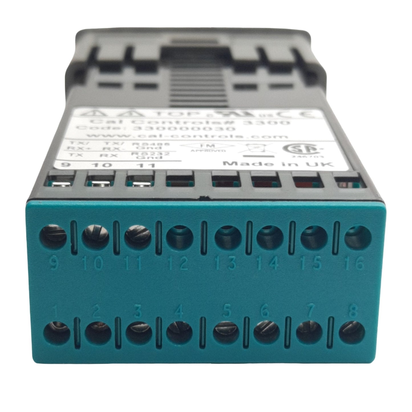 Used CAL Controls 330000030 Temperature Controller PID, 1/32 DIN, TC, RTP, 12-24V