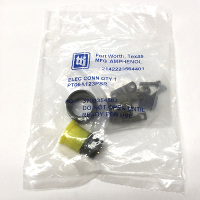 New Amphenol PT06A-12-3P(SR) MIL Spec Circular Connector Bayonet Plug, 3-Pos, 23A