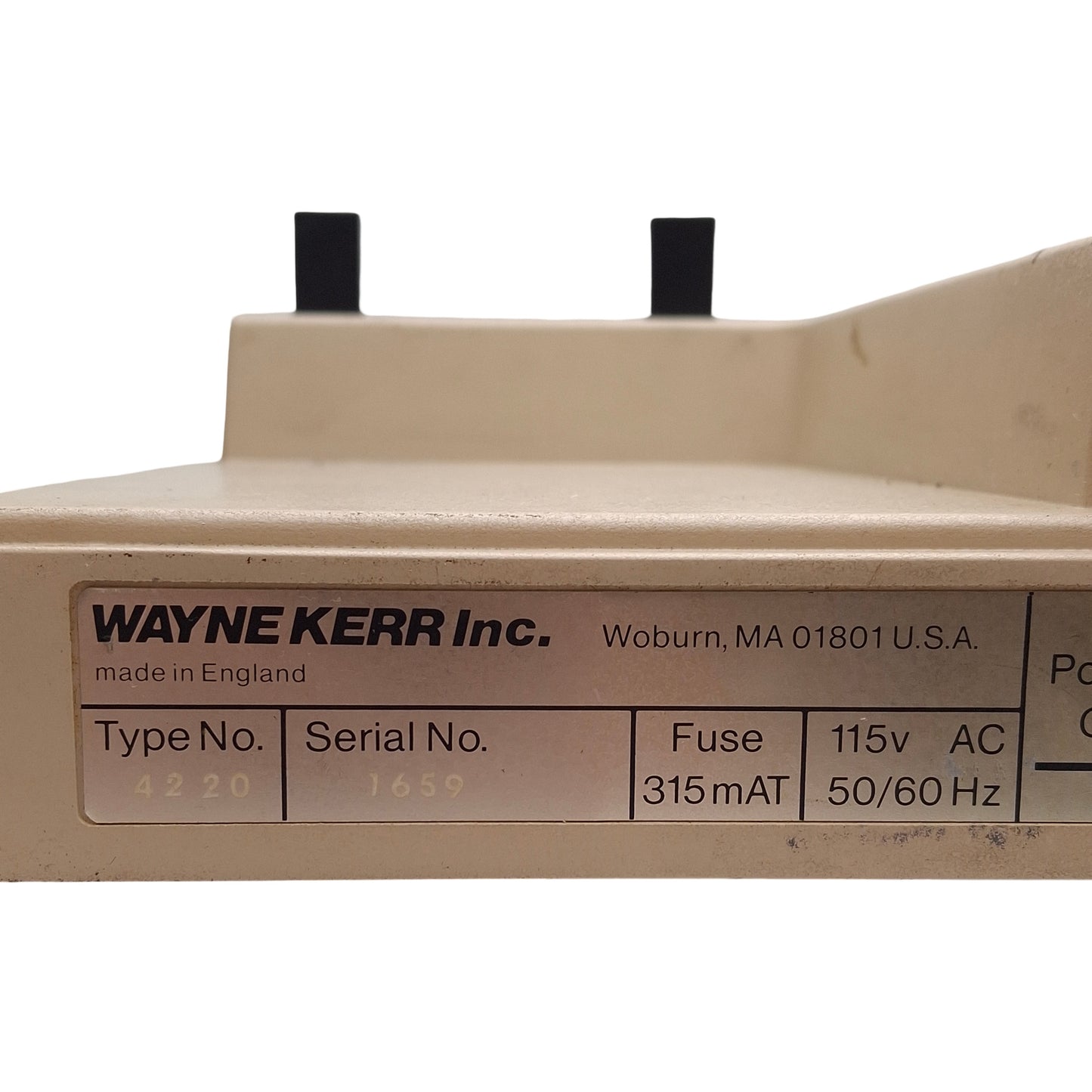 Used Wayne Kerr 4220 Automatic LCR Meter, 0-1M Ohms, 0-1600µF, 0-800H, 115VAC