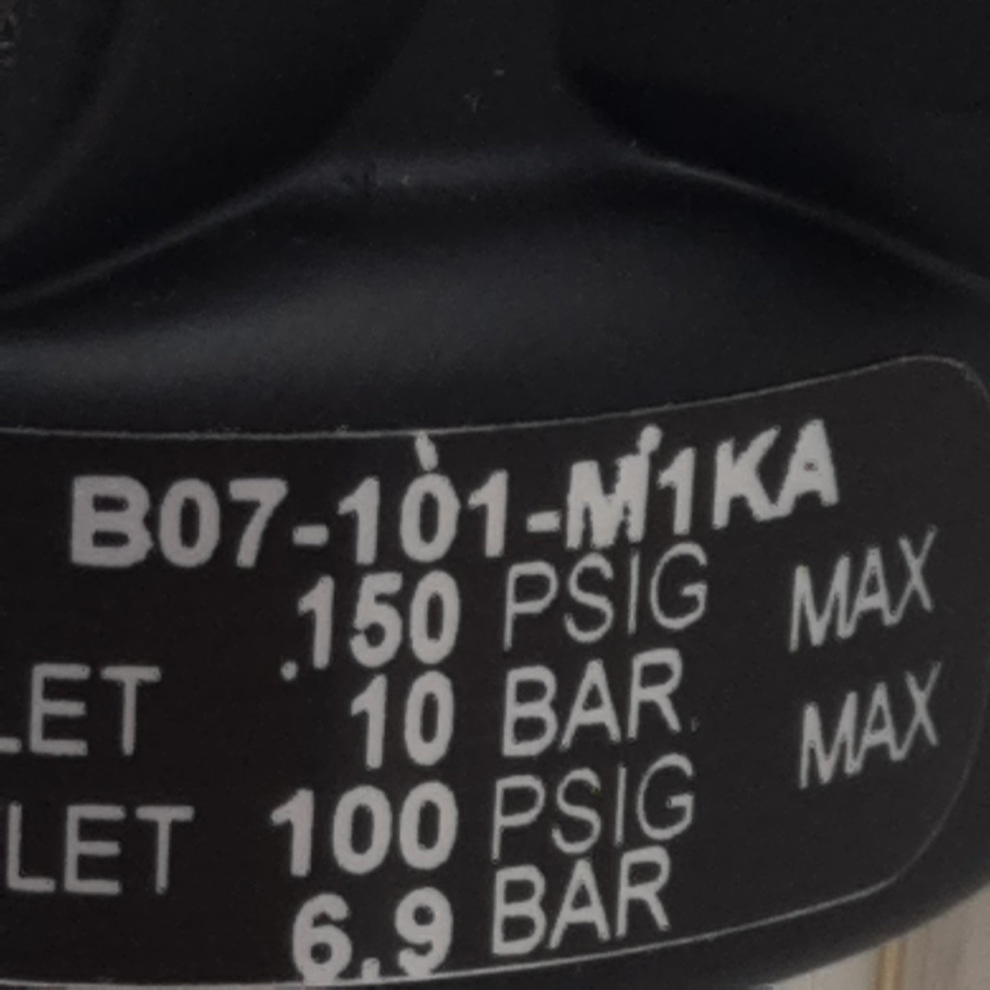 New Norgren B07-101-M1KA Filter Regulator, 0.3-7bar, 5µm Filtration, 1/8in PTF