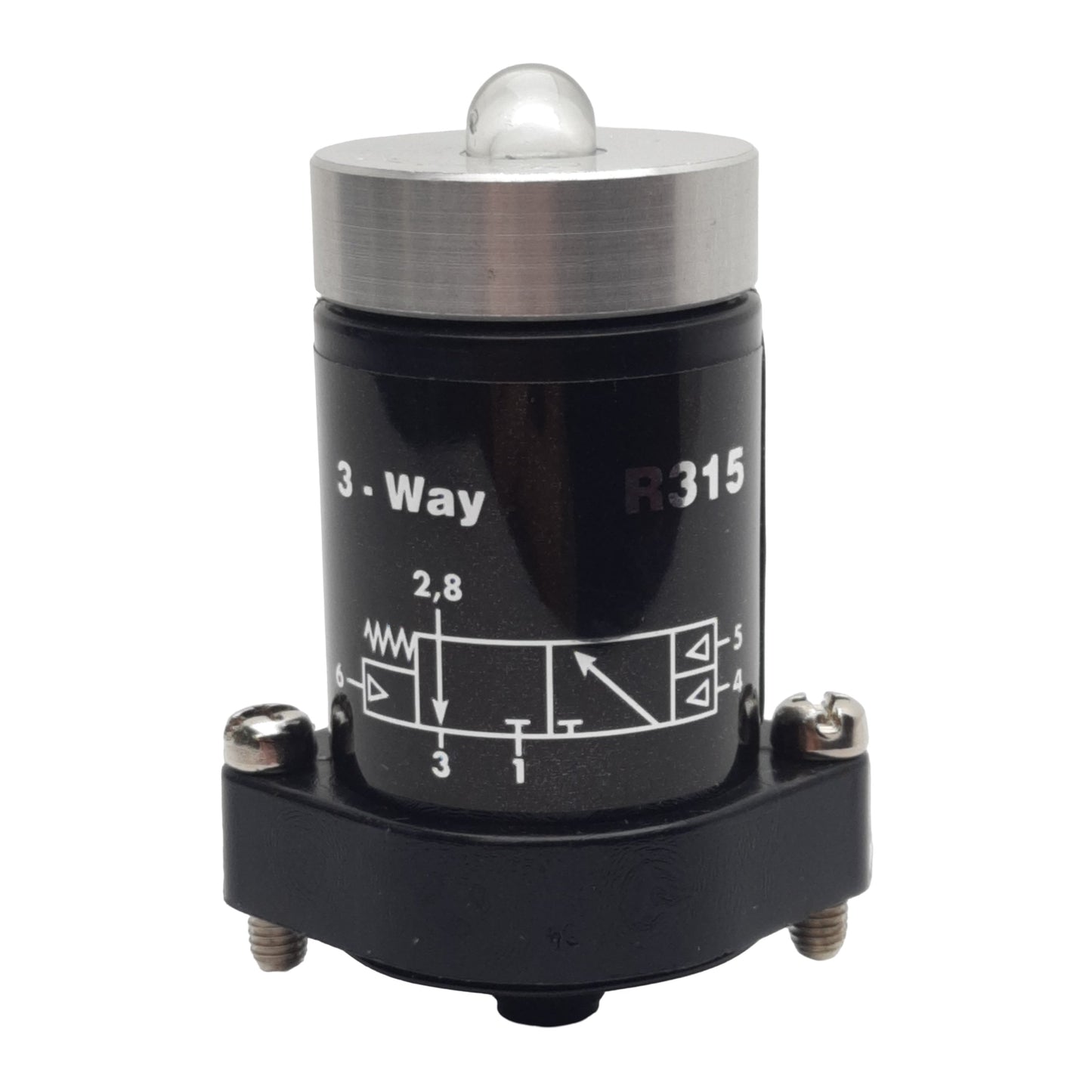 Used Clippard R-315 Twin Pilot Valve 3-Way, 280l/min at 100psig, 0-150psig