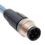 Used SMC EX9-AC100EN-PSRJ Communication Cable, RJ-45 to M12 4-Pin Male, 10m Long