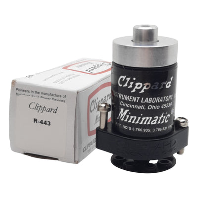 New Clippard R-443 Spring Return Delay Valve, 5/4-Way, 9scfm at 100psig, 0-150psig