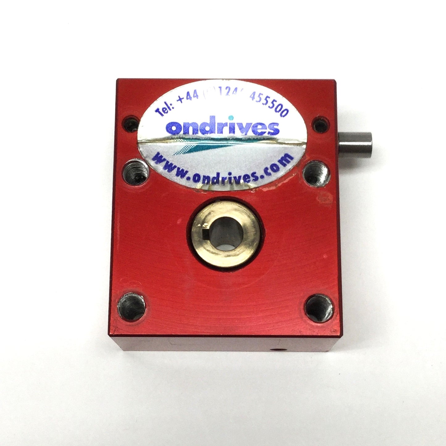 Used Ondrives P20-60 Precision Worm Gear Reducer 60:1 Ratio, Ø6mm Bore, Ø5mm Shaft