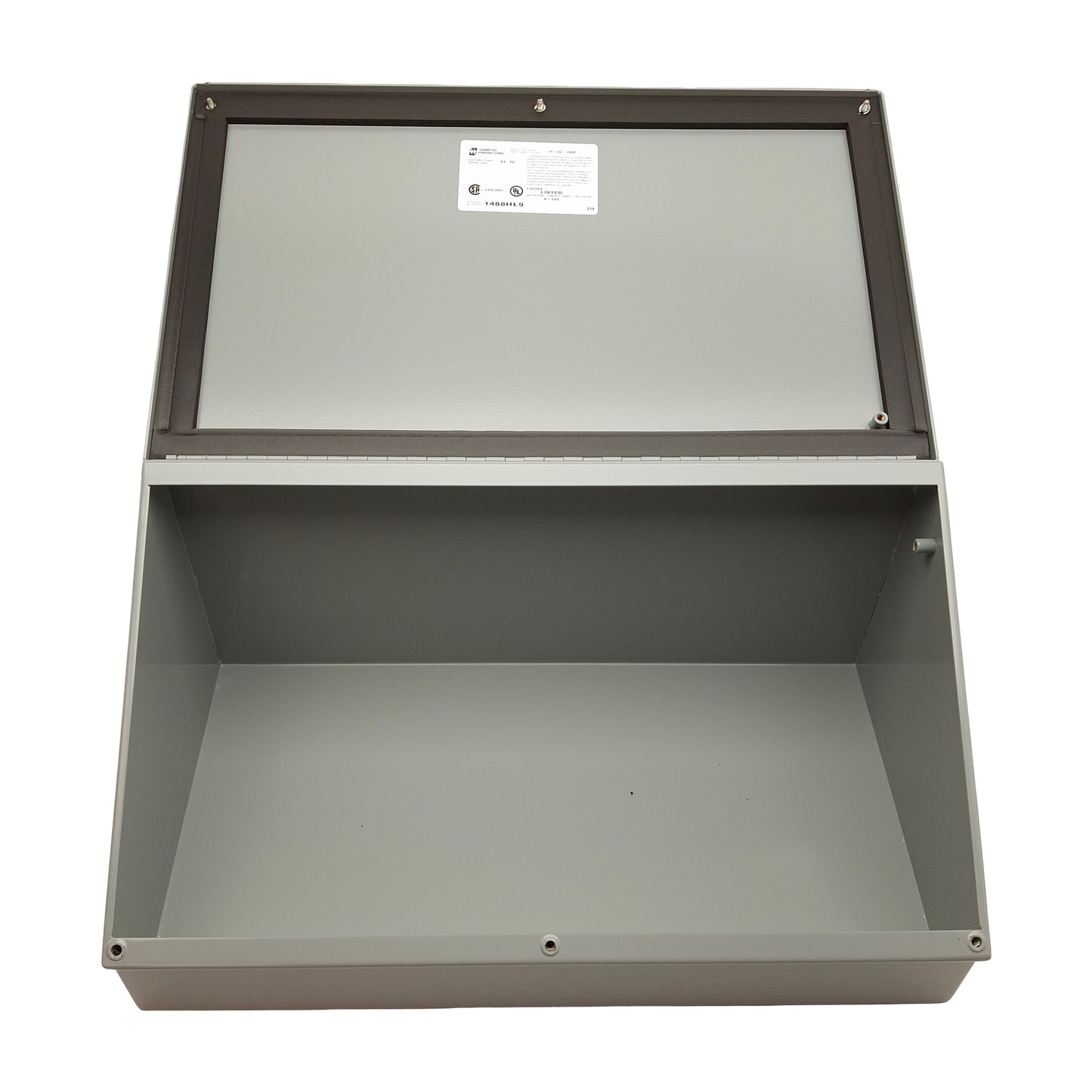 New Hammond Manufacturing 1488HL9 Electrical Enclosure, 12in H x 20in W x 9.16in D