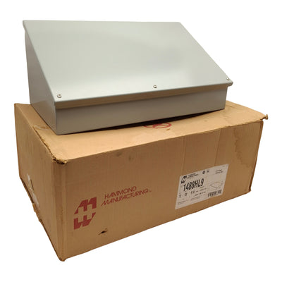 New Hammond Manufacturing 1488HL9 Electrical Enclosure, 12in H x 20in W x 9.16in D