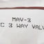 New Clippard MAV-3 Stem Valve, 3-Way N.C., 1/8in Stem Travel, #10-32, 300psig Max