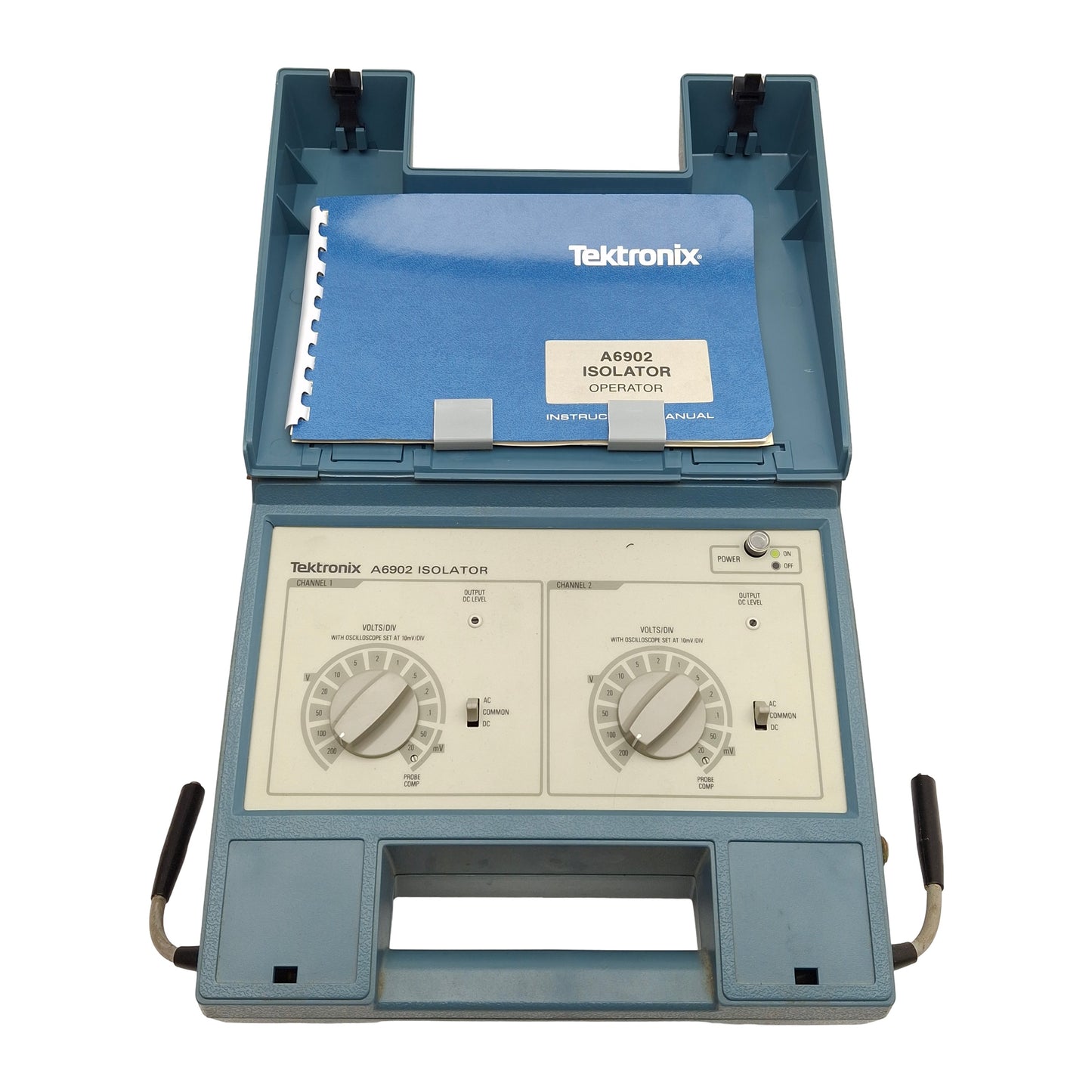Used Tektronix A6902 Isolator, 2-Channel, 15MHz, 500V & 1500V Probes, 115/230VAC