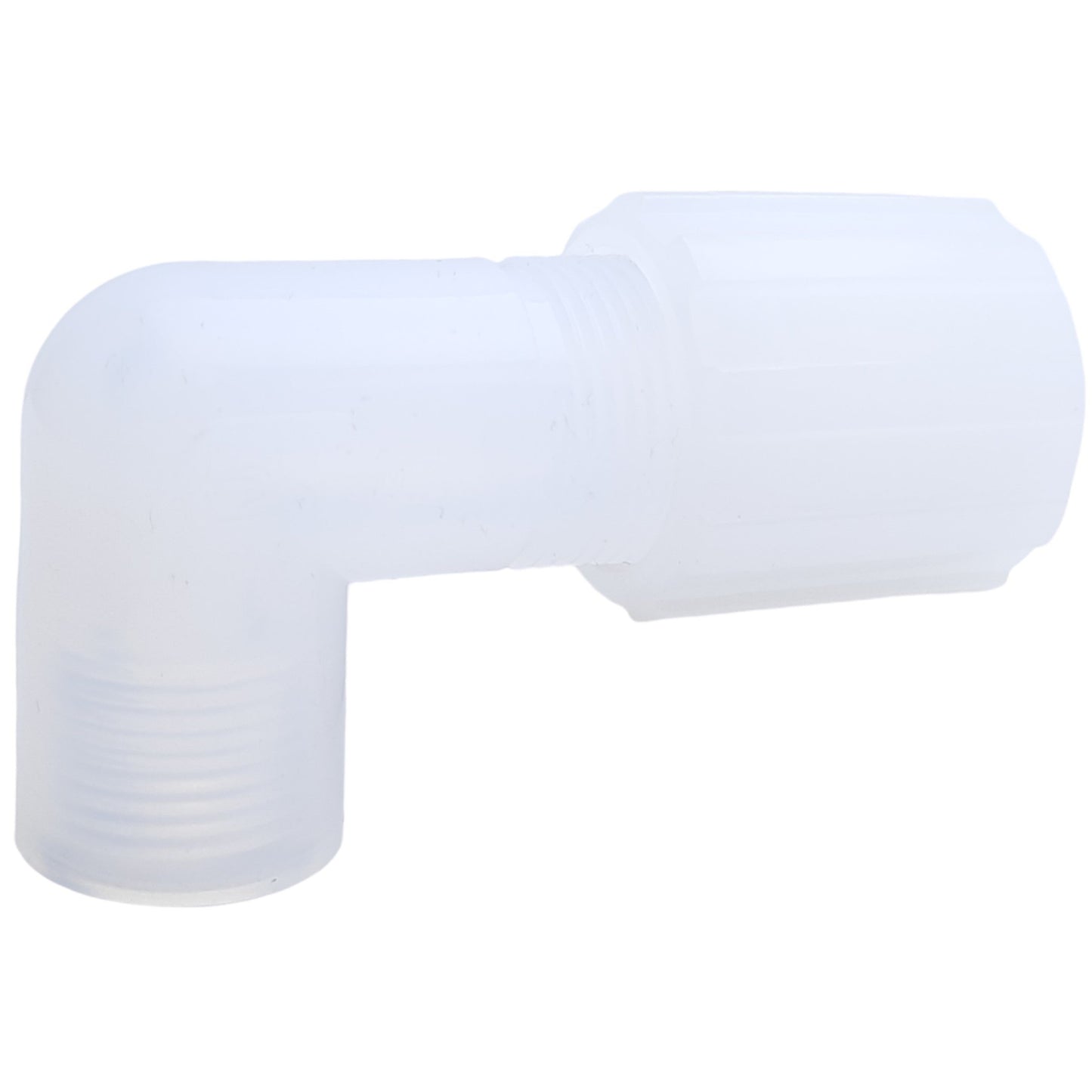 New Parker FAFE-84 PFA Fitting Flare Adapter Female Elbow, 1/2" Tube, 1/4" FNPT