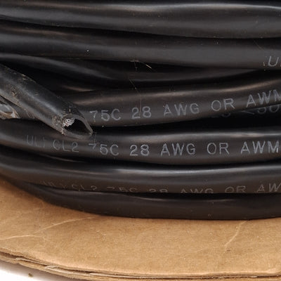 New 3M 3759/20 Round PVC Jacketed Flat Cable, 20-Conductor, 300V, 85ft Long
