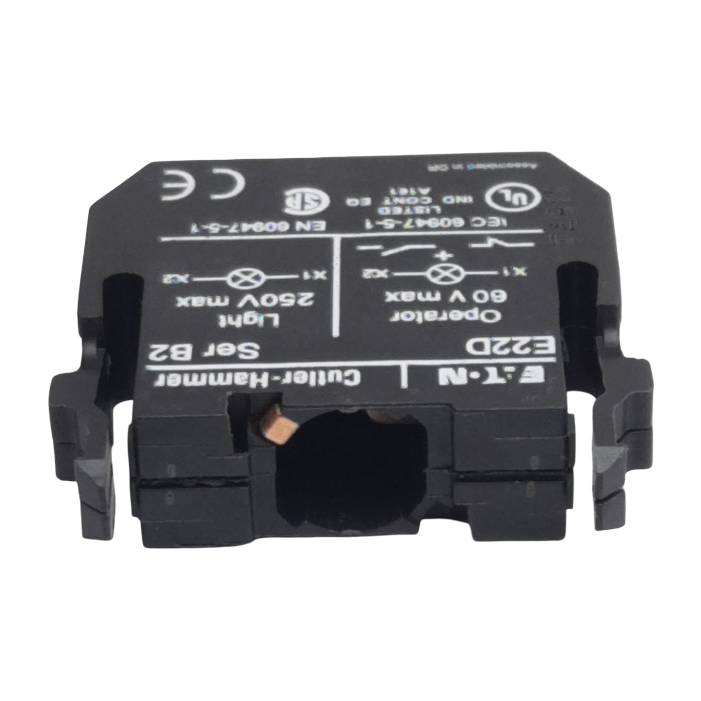 New Eaton Cutler Hammer E22D Pushbutton Operator Light Source, BA9, 250VAC Max, 22mm