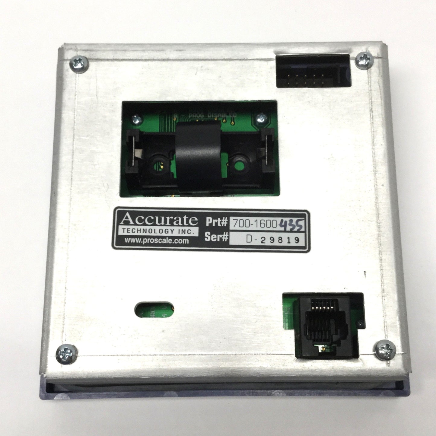 Used Accurate 700-1600-435 ProScale V3 LCD Linear Encoder Panel Mount Digital Readout