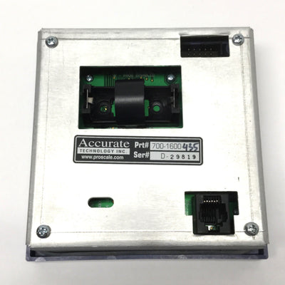 Used Accurate 700-1600-435 ProScale V3 LCD Linear Encoder Panel Mount Digital Readout