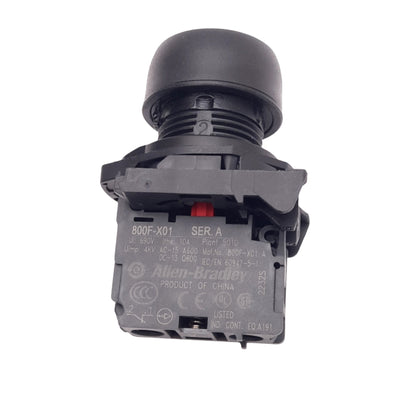 Used Allen Bradley 800F-X01 Maintained Push Button Switch, ø22mm, 1NC, 690VAC 10A Max