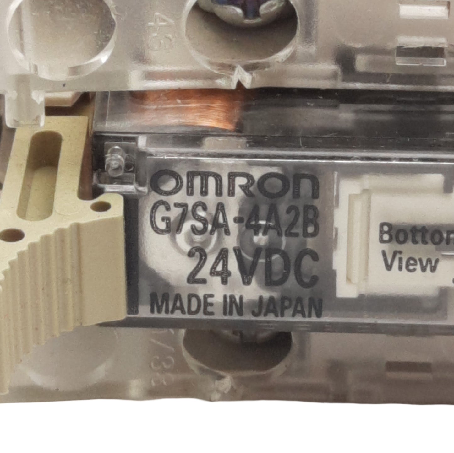 Used Omron STI G7SA-4A2B Safety Relay w/ P7SA-14F Socket, 4PST-NO/DPST-NC, 24VDC Coil