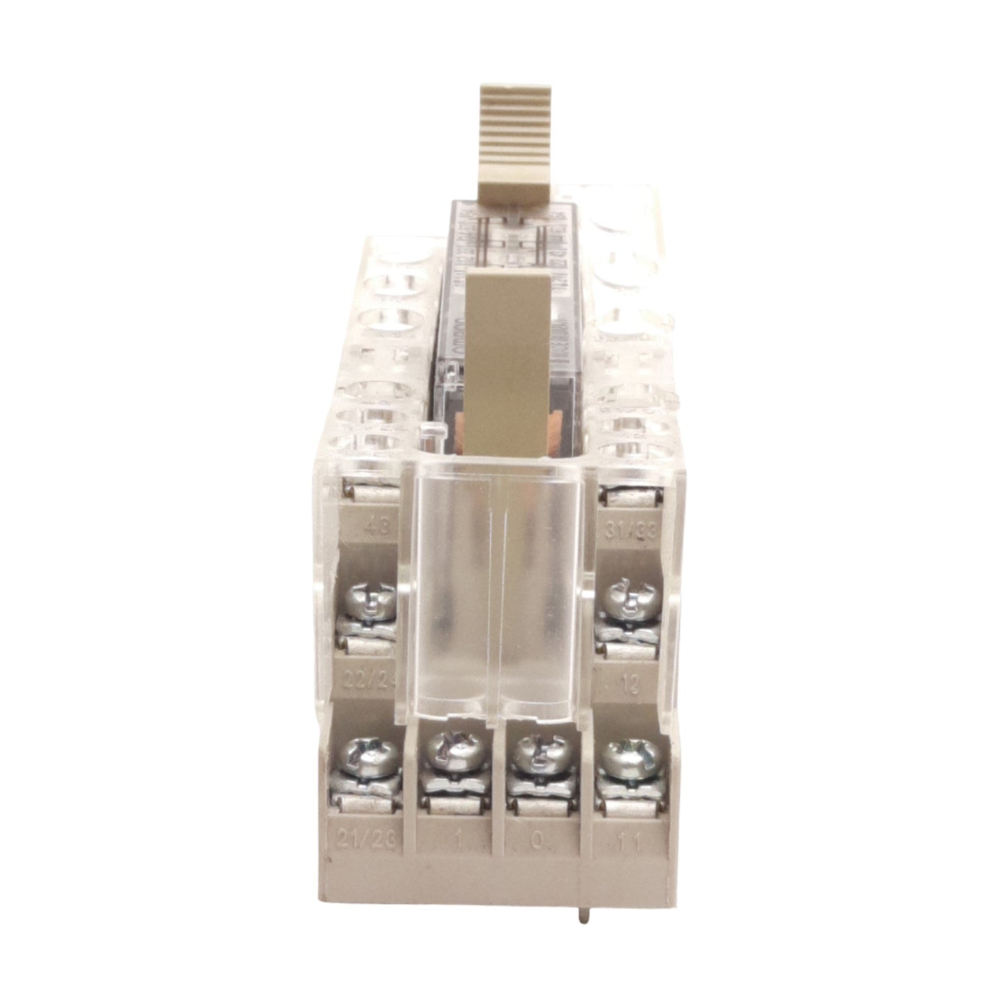 Used Omron STI G7SA-4A2B Safety Relay w/ P7SA-14F Socket, 4PST-NO/DPST-NC, 24VDC Coil