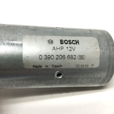 Used Bosch 0390206682 AHP 12V DC Gear Motor Assembly 6.5W, 1Nm, 33:1 Ratio, 60RPM